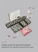Gümüş Elmas Montür Set Baget Kadın Gümüş Kolye Küpe Set - 3