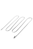 Erkek Çelik Kolye Zincir Yılan Snake İnce Model 2 mm 65 cm - 3