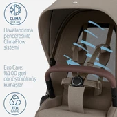 Maxi-Cosi Fame Portbebeli Led Işıklı Entegre Telefon Şarj Üniteli Premium Bebek Arabası Twillic Truffle - 6