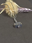 Asgard Gücü Thor'un Çekici Taşlı Erkek Gümüş Kolye - 3