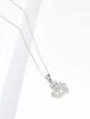 925 Ayar Gümüş Allah Yazılı Model Kadın Kolye thumbnail 2