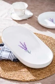 Acar Soft Royal Porselen Oval Tabak - 27x15 cm - 1