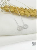 Timeless Series Zirkon Taşlı Gümüş Ebedi Döngü Kolyesi - 2