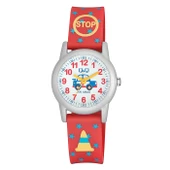 Q&Q VR99J020Y Yıldızlı Rakamlı Otomobil Desenli Su Geçirmez Erkek Çocuk Kol Saati - 1