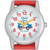 Q&Q VR99J020Y Yıldızlı Rakamlı Otomobil Desenli Su Geçirmez Erkek Çocuk Kol Saati - 6