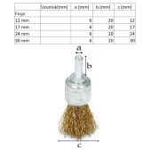 4lü Set Pimli Kalem Tel Fırça Matkap Uyumlu Temizleme Fırçası thumbnail 2