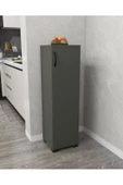 IRMAK DÜNYASI Çok Amaçlı Tek Kapaklı Mini Dolap Erzak Dolabı Banyo Dolabı - 1