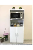 IRMAK MOBİLYA 2 Kapak 2 Raflı Dolap Çok Amaçlı Dolap - 5