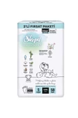 Sleepy Bio Natural Bebek Bez 5 Numara Junior 2'li Fırsat Paketi 58 Adet - 1