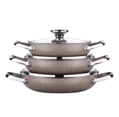 KORKMAZ A2920 BROWNİ 6 PARÇA OMLET SET - 2
