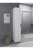 IRMAK DÜNYASI Irmak Mobilya Tek Kapaklı 5 Raflı Çok Amaçlı Banyo Mutfak Kiler Dolabı Tek Kapılı Dolap - 1