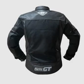 Forte Gt 2001071 Street Deri Full Koruma Mevsimlik Motosiklet Montu M Beden Siyah - 2