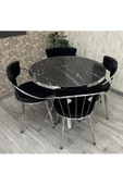 By Orhan Güzel ZÜMRÜT  , 4 Kişilik Mutfak Masası Takımı.YUVARLAK MASA TAKIMI thumbnail 2