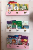Kurdeleli Lana Lake Montessori Kitaplık Raf - 1