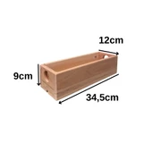 Ahşap Çok Amaçlı Banyo Düzenleyici Organizer - 3