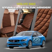Volvo S60 Kahverengi Renk Tay Tüyü Cepli & Terletmez Sırtlı Oto Koltuk Minder Seti - Koltuk Koruma Kılıfı (ÖN & ARKA TAM SET) thumbnail 1