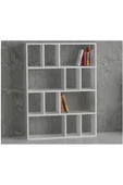 Beyaz Logi Mdf Kitaplık - 1