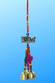 Feng Shui Dragon ve Üçlü Metal Çan 26 cm - 10