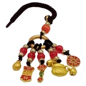 Feng Shui Metal Anahtarlık Beşli Figür No.2 thumbnail 2