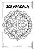Zor Mandala Boyama Kitabı (100 Seçilmiş Mandala) - 2