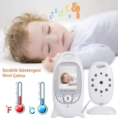 QASUL Video bebek izleme monitörü kablosuz 2.0 ''LCD çocuk bakıcısı 2 yönlü konuşma gece görüş sıcaklık güvenlik dadı kamera - 4