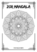 Zor Mandala Boyama Kitabı (100 Seçilmiş Mandala) - 3