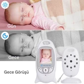 QASUL Video bebek izleme monitörü kablosuz 2.0 ''LCD çocuk bakıcısı 2 yönlü konuşma gece görüş sıcaklık güvenlik dadı kamera - 3