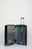 Benetton Trolley Valiz Siyah Kabin Boy 14BNT3000-03-S - 4