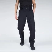 Taktikal Outdoor Pantolon - Kargo Cepli - Rogue Convertible - Şort - Siyah - 1