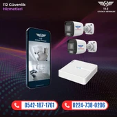 112 Güvenlik Kamera Paketi (2'li Sistem) - 1