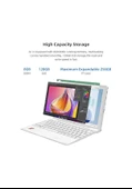 Onda Oliver Book A1 N5030 8 GB 128 GB SSD 10.1" W11P IPS Dokunmatik Tablet PC - 5
