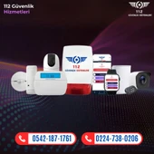 112 Güvenlik Kablolu Ev Alarm Paketi - 1