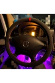 DİKİŞLİ DİREKSİYON KILIFI NUBUK DERİ KIRMIZI YÜZÜK/DİKİŞLİ MERCEDES SPRİNTER 2014 ÖNCESİ - 1