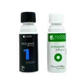 Akos Perma Ilacı Set Doğal Saçlar Için 100 Ml + 100 Ml - 1