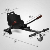 Hoverkart Elektrikli Kaykay Koltuk Smart Aparat SİYAH - 2