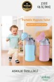 Premium Ürün Portatif Sızdırmaz Çocuk Bebek Pisuarı Araba Yolculuk Lazımlık Kız Erkek Küçük Tuvalet - 2
