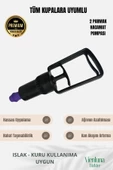 Özel Seri Her Kupaya Uygun 2 Parmak Islak Kuru Kullanıma Uyumlu Dayanıklı Hacamat Pompası - 1