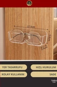 Özel Üretim Dolap Banyo Masa Kendinden Yapışkanlı Şeffaf Gözlük Düzenleyici Koruyucu - 5adet - 4