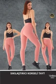 Yeni Koleksiyon Yüksek Bel Şekillendirici Günlük Rahatlık Spor Stil Toparlayıcı Sıkılaştırıcı Tayt - 1