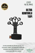Premium Ürün Spor Kas Parmak El Bilek Kol Güçlendirici Geliştirici Kavrama Silikon Örümcek Lastik - 4