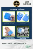 Çok Amaçlı Soğuk Havalarda Kalp Şeklinde Sihirli Jel El Sıcak Tutan Isıtıcı Torba Cep Sobası 4 Adet - 6