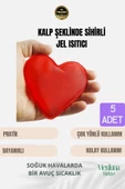 Çok Amaçlı Soğuk Havalarda Kalp Şeklinde Sihirli Jel El Sıcak Tutan Isıtıcı Torba Cep Sobası 5 Adet thumbnail 1