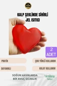 Çok Amaçlı Soğuk Havalarda Kalp Şeklinde Sihirli Jel El Sıcak Tutan Isıtıcı Torba Cep Sobası 2 Adet thumbnail 1