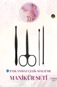 Premium Kalite Dayanıklı Profesyonel Manikür Seti Paslanmaz Çelik El Yüz Ayak Nail Bakım 15 Parça - 3