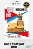 Yeni Sezon Eğitici Öğretici 3 Boyut Demonte Ahşap Zeka Geliştirici Boyanabilir Oyun Maket Puzzle - 3