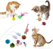 Kedi Oyuncak Seti 24 Parça Model 8 - 3