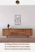 Premium Kalite Modern Stil Geyik Figürlü Metal Ev Ofis Duvar Dekoru - 2
