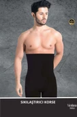 Deluxe Seri Sıkılaştırıcı Toparlayıcı Basen Bel İnceltici Göbek Düzleştirici Erkek Duble Boxer Korse - 1