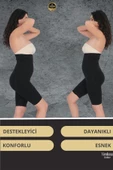 Yüksek Bel Destekli İz Göstermeyen Kaymaz Toparlayıcı İnceltici Popo Dikleştirici  Push-Up Korse - 4
