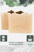 Özel Üretim El Yapımı %100 Doğal Ferah Kokulu Saç El Yüz Vücut Cilt Dostu Zeytinyağı Sabun 1 Adet thumbnail 1
